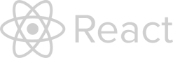 Logo React Grey